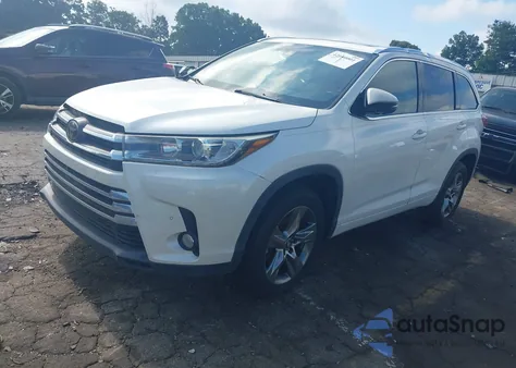2018 Toyota Highlander Limited Platinum from USA, damaged, VIN 5TDYZRFH2JS285437